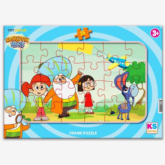Ks Games Nasreddin Hoca ve Z Takımı 24+35 Parça Puzzle/Yapboz Set