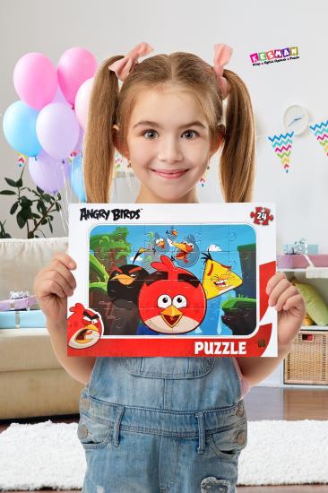 Süper Çizgi Film Kahramanları 6 Adet Puzzle/Yapboz Set