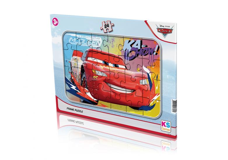 Disney Cars (Arabalar) Frame Puzzle/Yapboz 24 Parça