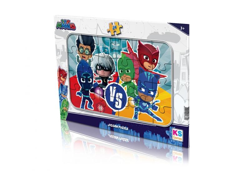 PJ MASKS Pijamaskeliler Frame Puzzle/Yapboz 24 Parça