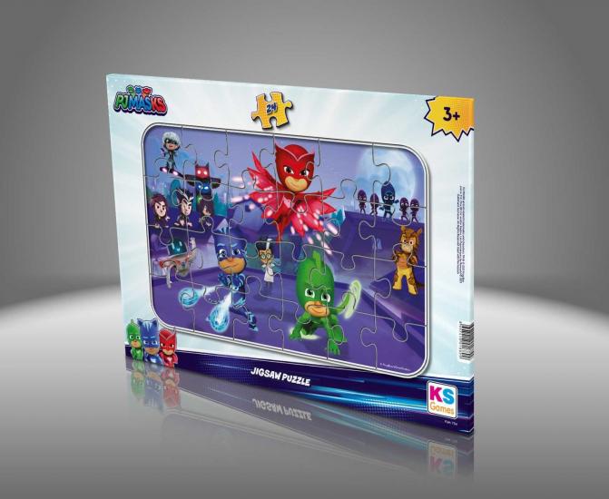 PJ MASKS Pijamaskeliler Frame Puzzle/Yapboz 24 Parça