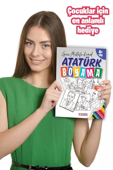 Türkiye Güzellikleri + Atatürk Boyama Kitabı Seti