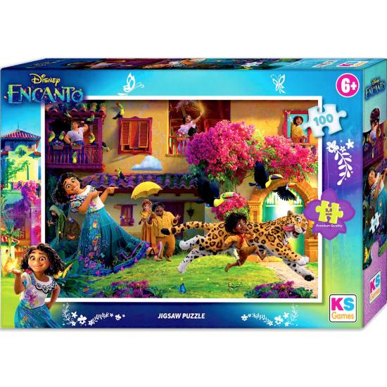 Disney Encanto Mirabel 100 parça Lisanslı Frame Puzzle/Yapboz