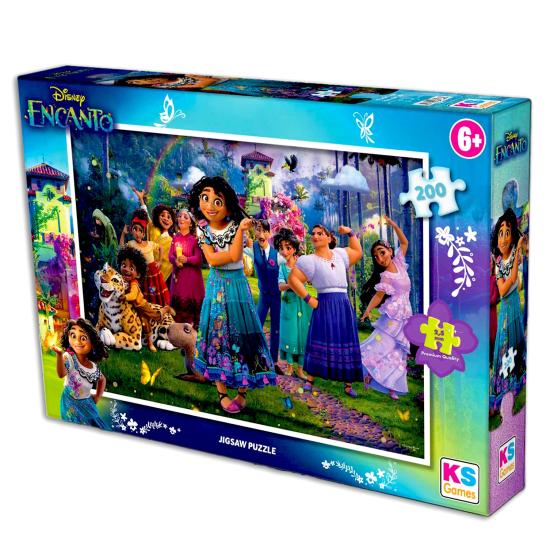 Ks Games Encanto Mirabel 200 parça Lisanslı Frame Puzzle/Yapboz