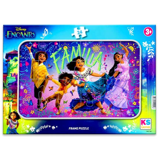 24 parça Lisanslı Frame Puzzle/Yapboz Encanto Mirabel (Disney)