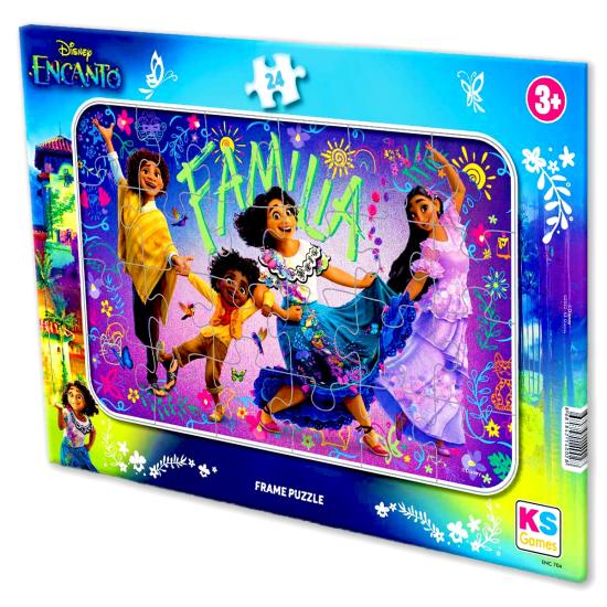 24 parça Lisanslı Frame Puzzle/Yapboz Encanto Mirabel (Disney)