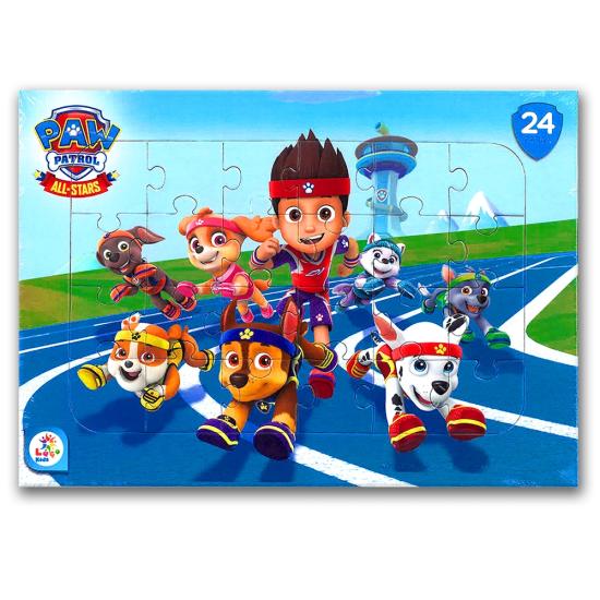 Kesman Laço Kids Paw Patrol (Pençe Devriyesi) 24 parça Frame Puzzle/Yapboz