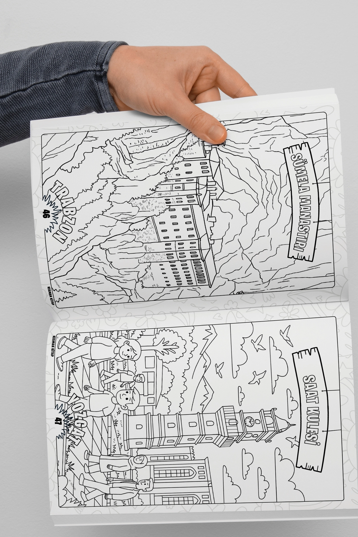 Türkiye Güzellikleri Boyama Kitabı