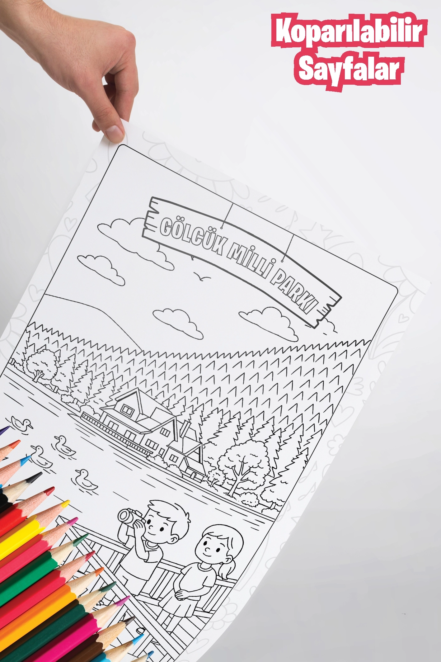 Türkiye Güzellikleri Boyama Kitabı