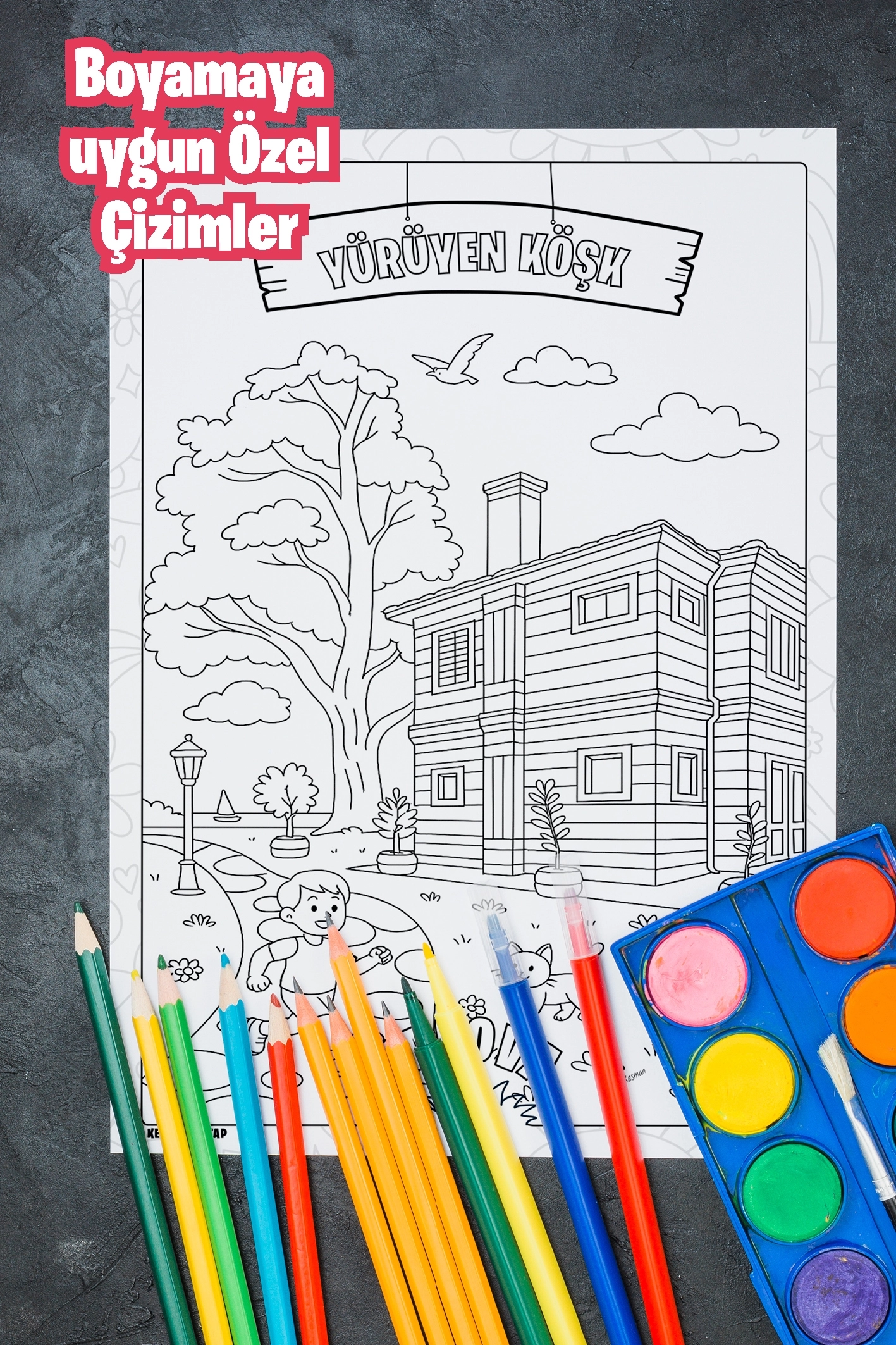 Türkiye Güzellikleri Boyama Kitabı